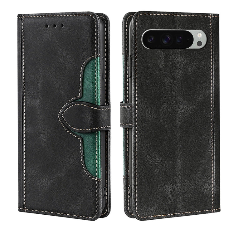 Skin Feel Magnetic Buckle Leather Phone Case, For Google Pixel 10a, For Google Pixel 9 Pro XL, For Google Pixel 9, For Google Pixel 8a