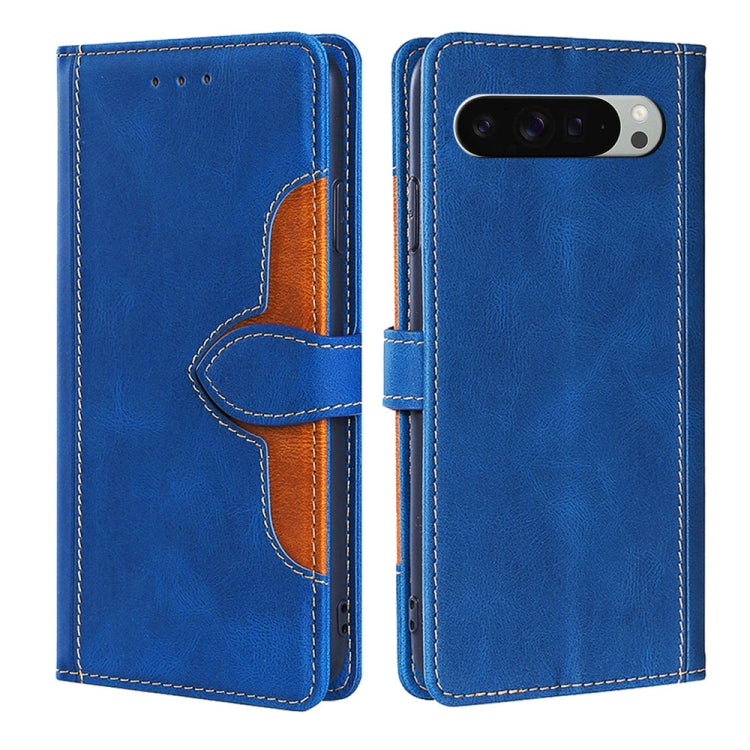 Skin Feel Magnetic Buckle Leather Phone Case, For Google Pixel 10a, For Google Pixel 9 Pro XL, For Google Pixel 9, For Google Pixel 8a