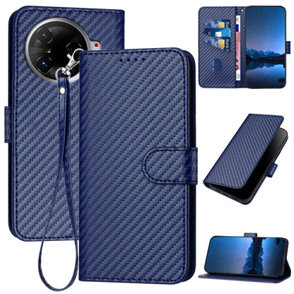 YX0070 Carbon Fiber Buckle Leather Phone Case with Lanyard, For Tecno Pova 6 Neo 5G / Spark 30 5G, For Tecno Spark 30 Pro 4G, For Tecno Spark 30 4G, For Tecno Spark Go 5G 2025 / Hot 60i 5G, For Tecno Camon 30 Pro, For Tecno Pova 6 Pro                  ...