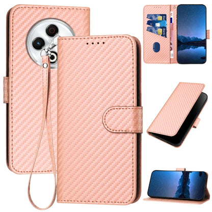 YX0070 Carbon Fiber Buckle Leather Phone Case with Lanyard, For Tecno Pova 6 Neo 5G / Spark 30 5G, For Tecno Spark 30 Pro 4G, For Tecno Spark 30 4G, For Tecno Spark Go 5G 2025 / Hot 60i 5G, For Tecno Camon 30 Pro, For Tecno Pova 6 Pro                  ...
