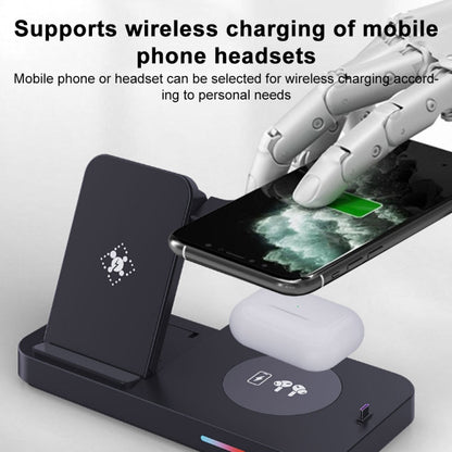 3 in 1 15W Earphones/Phones/Watch Fold Wireless Charger Stand