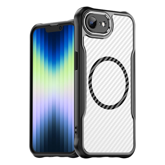 Carbon Fiber Texture MagSafe Translucent Phone Case, For iPhone 17e / 16e, For iPhone 17 Pro Max, For iPhone 17 Pro, For iPhone 17, For  iPhone Air, For iPhone 16 Pro Max, For iPhone 16 Pro, For iPhone 16 Plus, For iPhone 16, For iPhone 15 Pro Max     ...