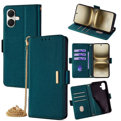 Crossbody Chain Leather Phone Case, For Tecno Pova Curve 2 5G, For Tecno Camon 50 Pro 4G, For Tecno Camon 50 4G, For Tecno Pova Slim 5G, For Tecno Pova 7 Pro 5G, For Tecno Pova 7 5G, For Tecno Pop 10 4G, For Tecno Spark 40 Pro+ 4G                      ...