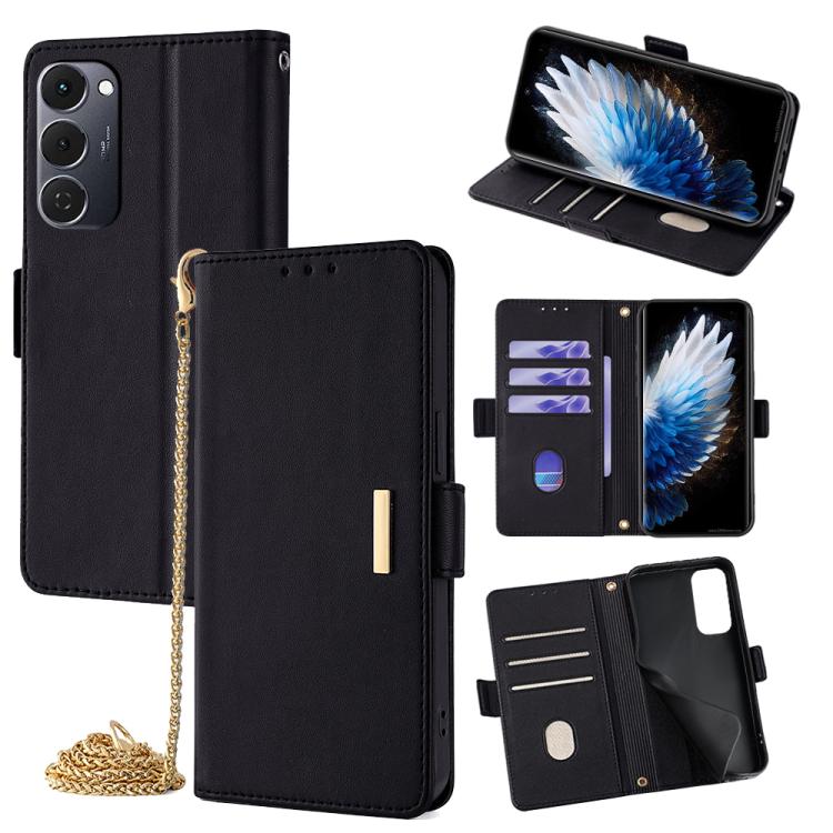 Crossbody Chain Leather Phone Case, For Tecno Pova Curve 2 5G, For Tecno Camon 50 Pro 4G, For Tecno Camon 50 4G, For Tecno Pova Slim 5G, For Tecno Pova 7 Pro 5G, For Tecno Pova 7 5G, For Tecno Pop 10 4G, For Tecno Spark 40 Pro+ 4G                      ...