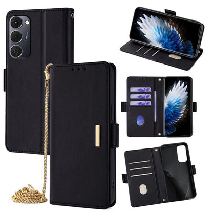 Crossbody Chain Leather Phone Case, For Tecno Pova Curve 2 5G, For Tecno Camon 50 Pro 4G, For Tecno Camon 50 4G, For Tecno Pova Slim 5G, For Tecno Pova 7 Pro 5G, For Tecno Pova 7 5G, For Tecno Pop 10 4G, For Tecno Spark 40 Pro+ 4G                      ...