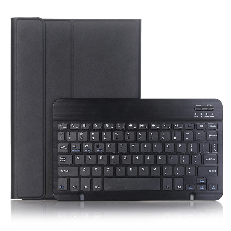 A13B Lambskin Texture Bluetooth Touch Keyboard Leather Tablet Case with Pen Slot, For iPad Pro 11 2024