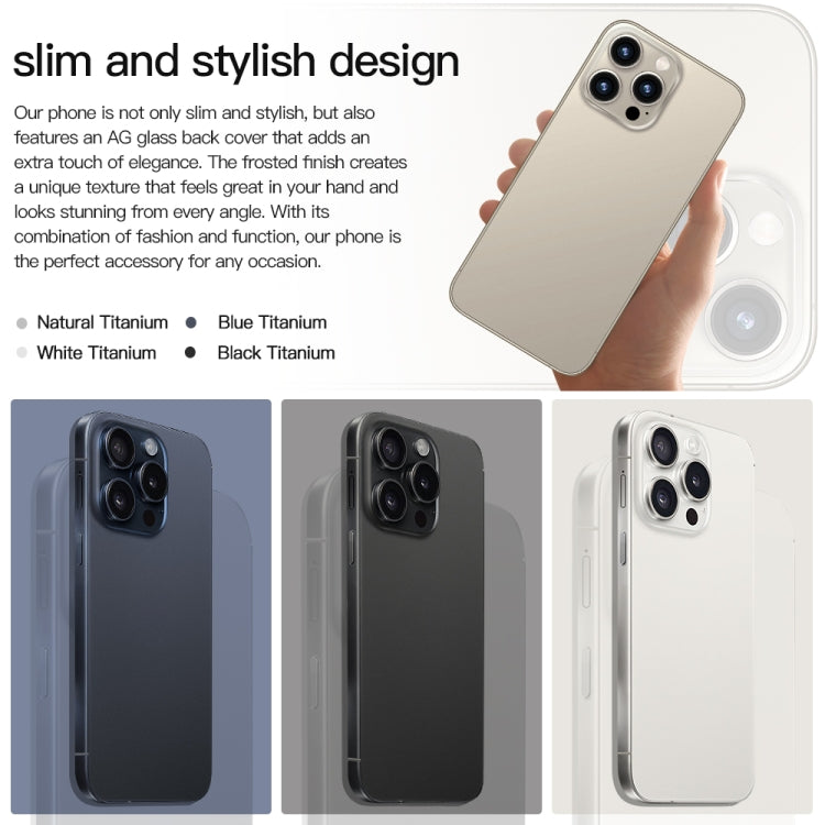 i15 Pro Max / Q5A, 6.5 inch Screen, Face Identification, Android 10 MTK6762 Octa Core, OTG, NFC, Network: 4G, Dual SIM, 6GB+128GB