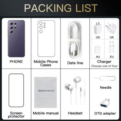 S24 Ultra / C24, 6.8 inch Screen, Android 8.1 7731E Quad Core, Network: 3G, OTG, Dual SIM, 2GB+16GB