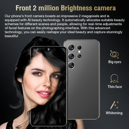 S24 Ultra / C24, 6.8 inch Screen, Android 8.1 7731E Quad Core, Network: 3G, OTG, Dual SIM, 2GB+16GB