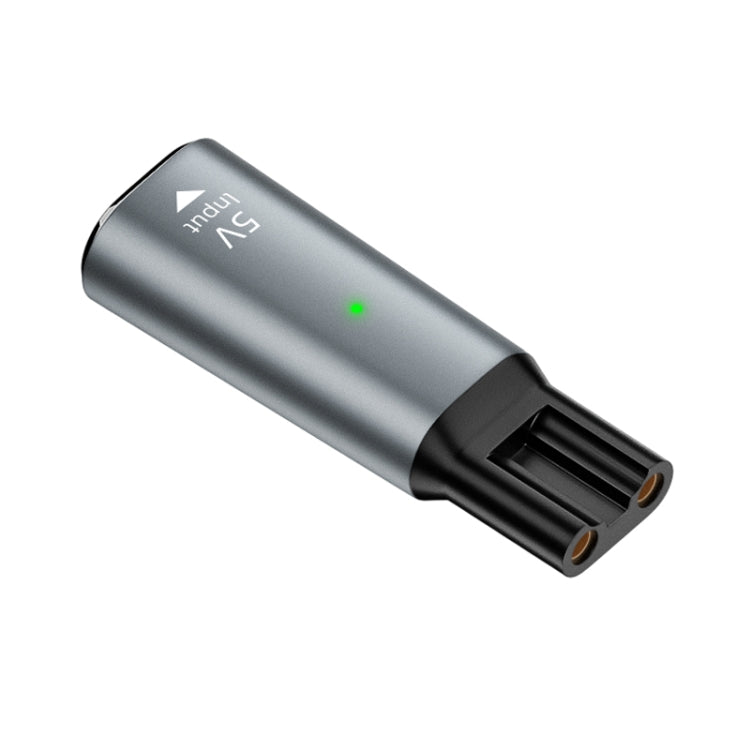 Adaptateur de charge pour rasoir/tondeuse Philips, Type-C vers 4,3 V Fente unique, Type-C vers 5 V Fente unique, Type-C vers 5 V Ovale, Type-C vers 8 V Ovale, Type-C vers 15 V Ovale