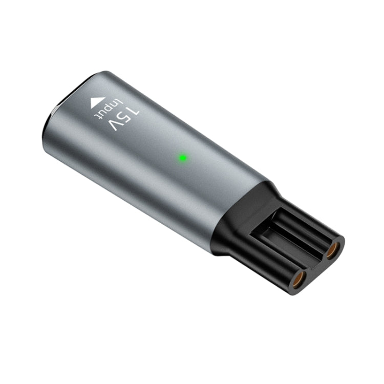 Adaptateur de charge pour rasoir/tondeuse Philips, Type-C vers 4,3 V Fente unique, Type-C vers 5 V Fente unique, Type-C vers 5 V Ovale, Type-C vers 8 V Ovale, Type-C vers 15 V Ovale