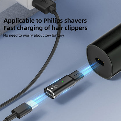 Adaptateur de charge pour rasoir/tondeuse Philips, Type-C vers 4,3 V Fente unique, Type-C vers 5 V Fente unique, Type-C vers 5 V Ovale, Type-C vers 8 V Ovale, Type-C vers 15 V Ovale