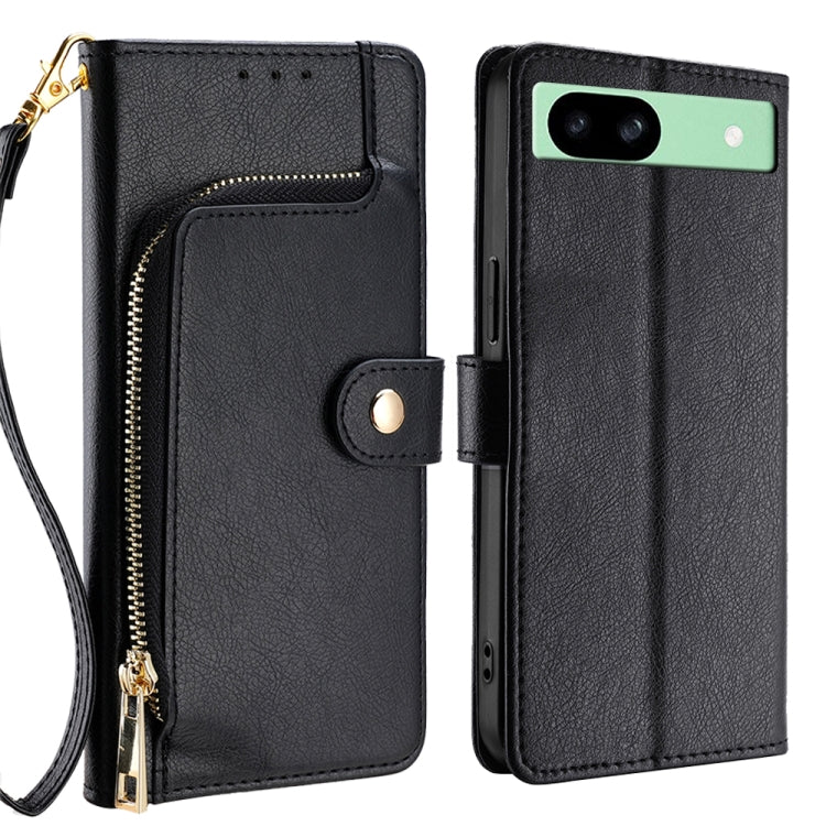 Zipper Bag Leather Phone Case, For Google Pixel 10a, For Google Pixel 9 Pro XL, For Google Pixel 9, For Google Pixel 8a