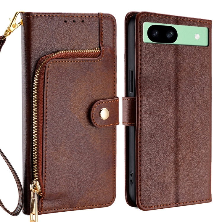 Zipper Bag Leather Phone Case, For Google Pixel 10a, For Google Pixel 9 Pro XL, For Google Pixel 9, For Google Pixel 8a