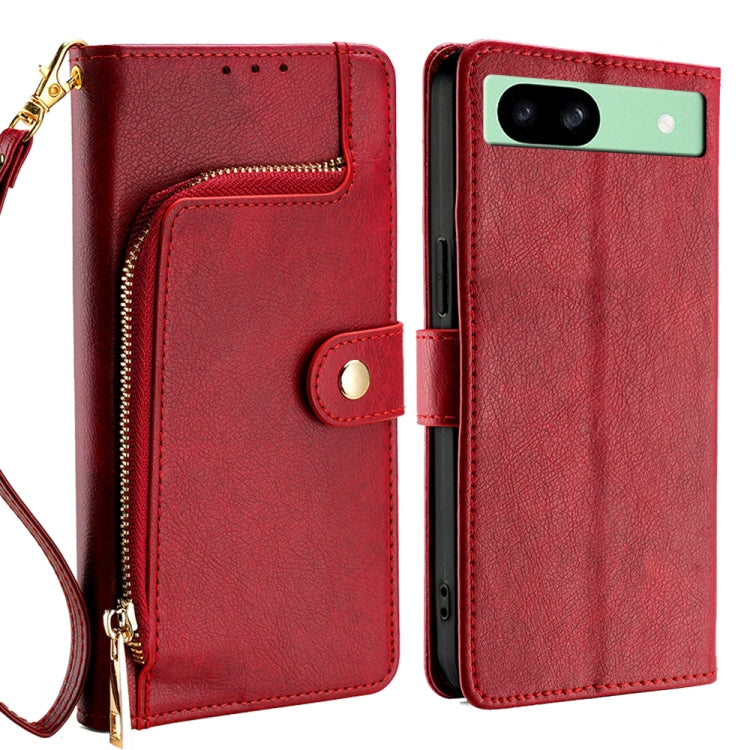 Zipper Bag Leather Phone Case, For Google Pixel 10a, For Google Pixel 9 Pro XL, For Google Pixel 9, For Google Pixel 8a