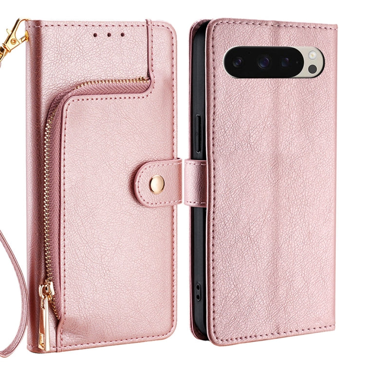 Zipper Bag Leather Phone Case, For Google Pixel 10a, For Google Pixel 9 Pro XL, For Google Pixel 9, For Google Pixel 8a