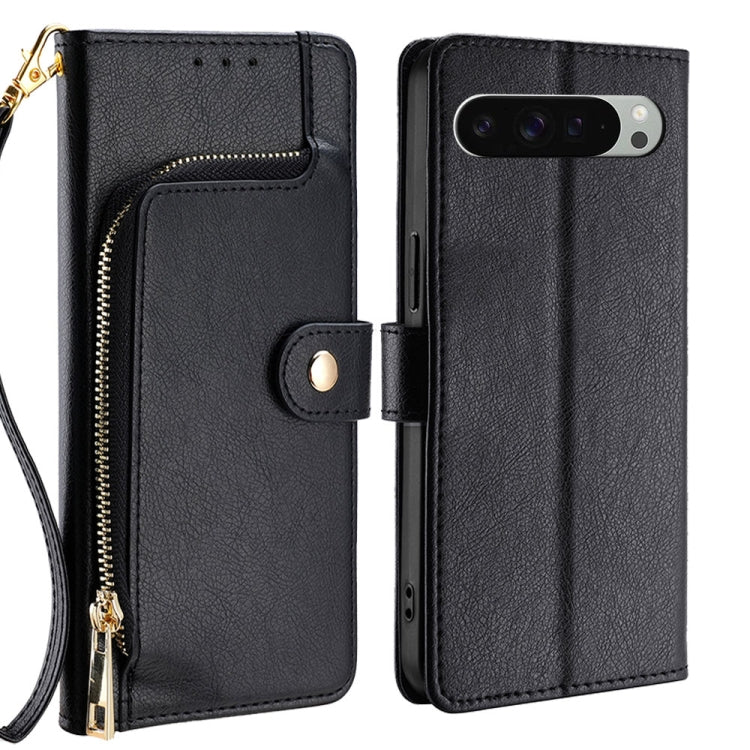 Zipper Bag Leather Phone Case, For Google Pixel 10a, For Google Pixel 9 Pro XL, For Google Pixel 9, For Google Pixel 8a