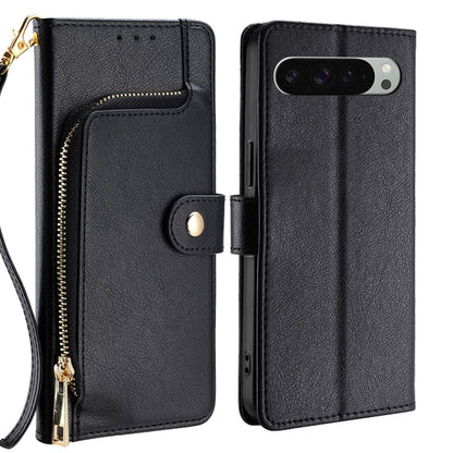 Zipper Bag Leather Phone Case, For Google Pixel 10a, For Google Pixel 9 Pro XL, For Google Pixel 9, For Google Pixel 8a