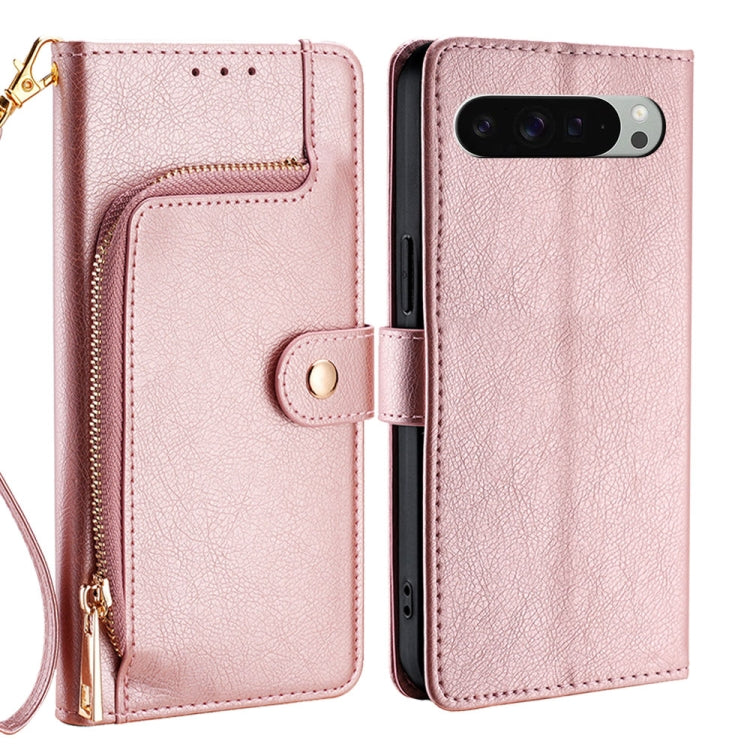 Zipper Bag Leather Phone Case, For Google Pixel 10a, For Google Pixel 9 Pro XL, For Google Pixel 9, For Google Pixel 8a