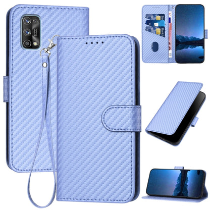 YX0070 Carbon Fiber Buckle Leather Phone Case with Lanyard, For Realme 10 Pro, For Realme 10 Pro+, For Realme 10 4G, For Realme C30 4G / Narzo 50i Prime / C30s, For Realme 9 Pro+, For Realme C20 / C11 2021 / C21, For Realme 8 / 8 Pro                   ...