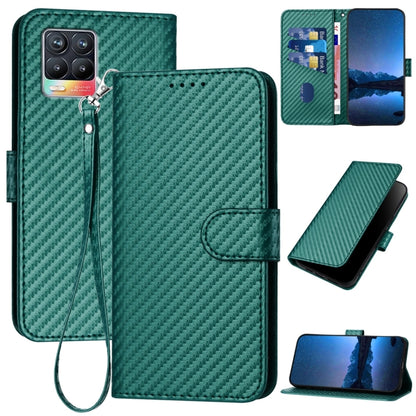YX0070 Carbon Fiber Buckle Leather Phone Case with Lanyard, For Realme 10 Pro, For Realme 10 Pro+, For Realme 10 4G, For Realme C30 4G / Narzo 50i Prime / C30s, For Realme 9 Pro+, For Realme C20 / C11 2021 / C21, For Realme 8 / 8 Pro                   ...
