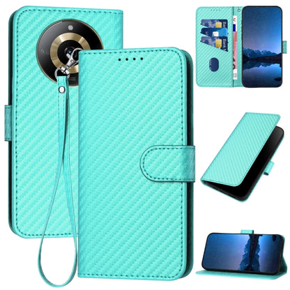 YX0070 Carbon Fiber Buckle Leather Phone Case with Lanyard, For Realme GT 6 / GT 6T, For Realme C63 / C61 Global, For Realme 12+ / Narzo 70 Pro 5G India, For Realme 12, For Realme 12 Pro, For Realme 12 Lite / C67 4G Global, For Realme GT5 Pro          ...