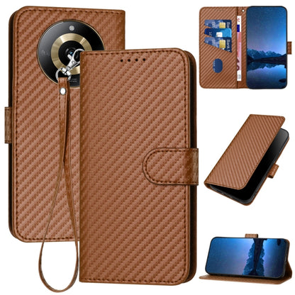 YX0070 Carbon Fiber Buckle Leather Phone Case with Lanyard, For Realme GT 6 / GT 6T, For Realme C63 / C61 Global, For Realme 12+ / Narzo 70 Pro 5G India, For Realme 12, For Realme 12 Pro, For Realme 12 Lite / C67 4G Global, For Realme GT5 Pro          ...