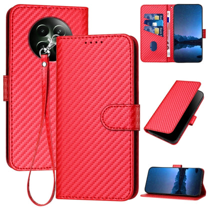 YX0070 Carbon Fiber Buckle Leather Phone Case with Lanyard, For Realme GT 6 / GT 6T, For Realme C63 / C61 Global, For Realme 12+ / Narzo 70 Pro 5G India, For Realme 12, For Realme 12 Pro, For Realme 12 Lite / C67 4G Global, For Realme GT5 Pro          ...