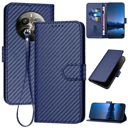 YX0070 Carbon Fiber Buckle Leather Phone Case with Lanyard, For Realme GT 6 / GT 6T, For Realme C63 / C61 Global, For Realme 12+ / Narzo 70 Pro 5G India, For Realme 12, For Realme 12 Pro, For Realme 12 Lite / C67 4G Global, For Realme GT5 Pro          ...