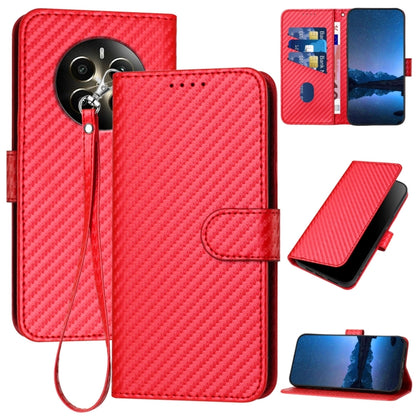 YX0070 Carbon Fiber Buckle Leather Phone Case with Lanyard, For Realme GT 6 / GT 6T, For Realme C63 / C61 Global, For Realme 12+ / Narzo 70 Pro 5G India, For Realme 12, For Realme 12 Pro, For Realme 12 Lite / C67 4G Global, For Realme GT5 Pro          ...