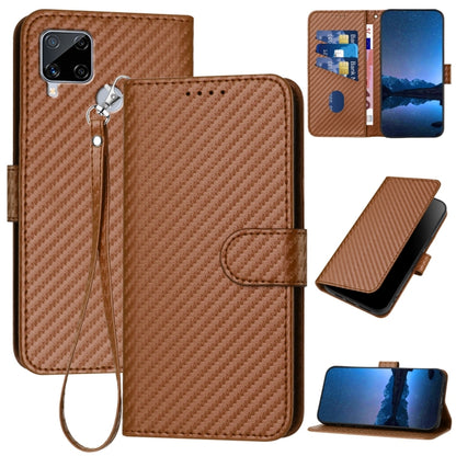 YX0070 Carbon Fiber Buckle Leather Phone Case with Lanyard, For Realme 10 Pro, For Realme 10 Pro+, For Realme 10 4G, For Realme C30 4G / Narzo 50i Prime / C30s, For Realme 9 Pro+, For Realme C20 / C11 2021 / C21, For Realme 8 / 8 Pro                   ...