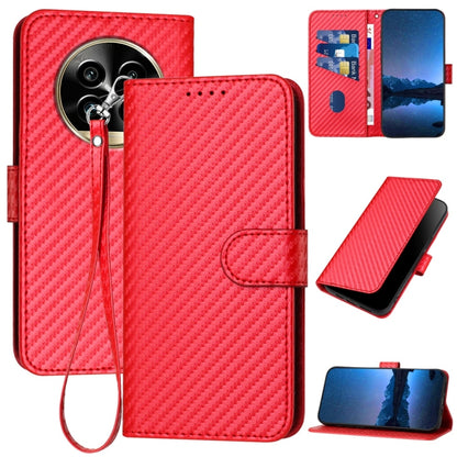 YX0070 Carbon Fiber Buckle Leather Phone Case with Lanyard, For Realme C71 India, For Realme 15 5G / 15 Pro 5G, For Realme GT 7 India, For Realme 14 / P3 5G Global, For Realme P3 Ultra 5G, For Realme P3 Pro, For Realme 14 Pro+, For Realme 14 Pro       ...