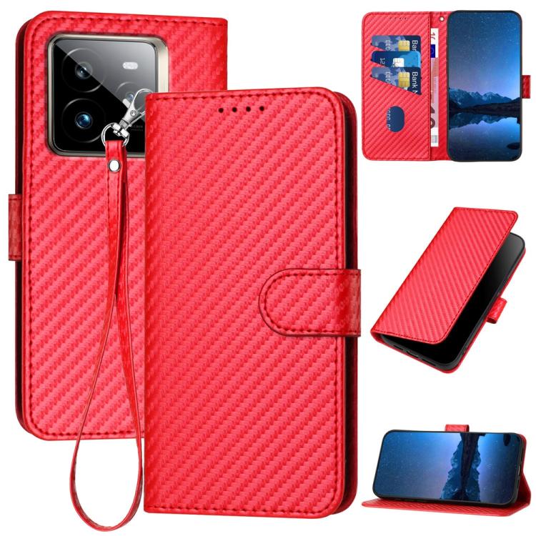 YX0070 Carbon Fiber Buckle Leather Phone Case with Lanyard, For Realme C71 India, For Realme 15 5G / 15 Pro 5G, For Realme GT 7 India, For Realme 14 / P3 5G Global, For Realme P3 Ultra 5G, For Realme P3 Pro, For Realme 14 Pro+, For Realme 14 Pro       ...