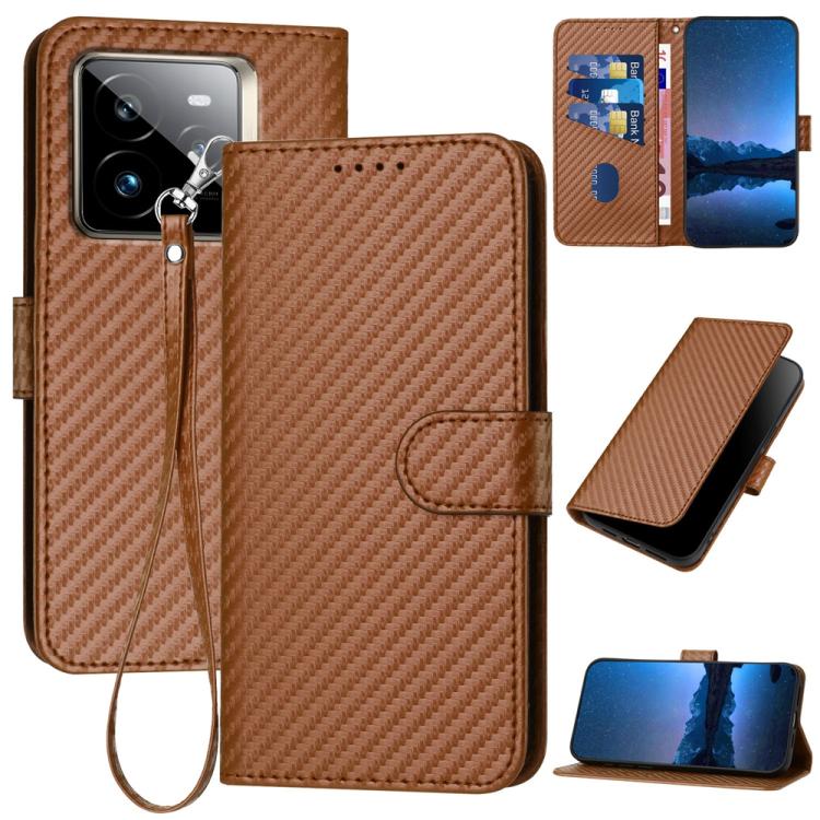 YX0070 Carbon Fiber Buckle Leather Phone Case with Lanyard, For Realme C71 India, For Realme 15 5G / 15 Pro 5G, For Realme GT 7 India, For Realme 14 / P3 5G Global, For Realme P3 Ultra 5G, For Realme P3 Pro, For Realme 14 Pro+, For Realme 14 Pro       ...