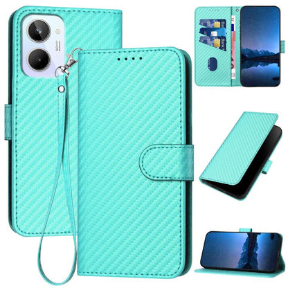 YX0070 Carbon Fiber Buckle Leather Phone Case with Lanyard, For Realme 10 Pro, For Realme 10 Pro+, For Realme 10 4G, For Realme C30 4G / Narzo 50i Prime / C30s, For Realme 9 Pro+, For Realme C20 / C11 2021 / C21, For Realme 8 / 8 Pro                   ...