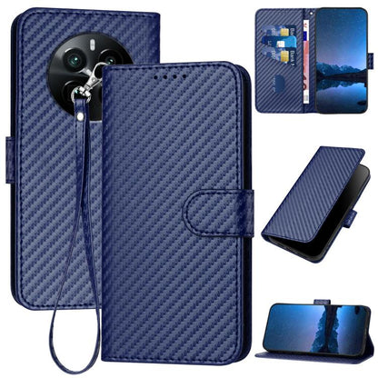 YX0070 Carbon Fiber Buckle Leather Phone Case with Lanyard, For Realme GT 6 / GT 6T, For Realme C63 / C61 Global, For Realme 12+ / Narzo 70 Pro 5G India, For Realme 12, For Realme 12 Pro, For Realme 12 Lite / C67 4G Global, For Realme GT5 Pro          ...