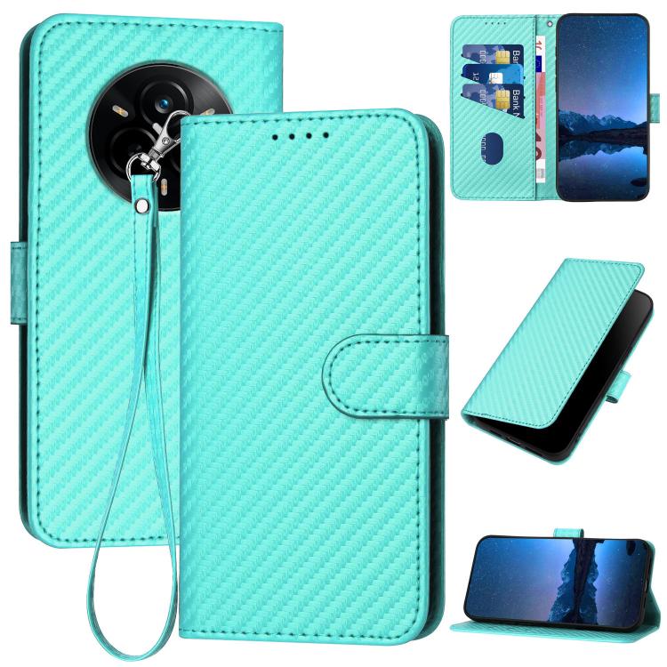 YX0070 Carbon Fiber Buckle Leather Phone Case with Lanyard, For Realme C71 India, For Realme 15 5G / 15 Pro 5G, For Realme GT 7 India, For Realme 14 / P3 5G Global, For Realme P3 Ultra 5G, For Realme P3 Pro, For Realme 14 Pro+, For Realme 14 Pro       ...