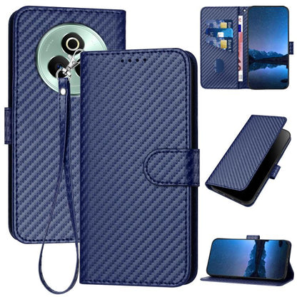 YX0070 Carbon Fiber Buckle Leather Phone Case with Lanyard, For Realme C71 India, For Realme 15 5G / 15 Pro 5G, For Realme GT 7 India, For Realme 14 / P3 5G Global, For Realme P3 Ultra 5G, For Realme P3 Pro, For Realme 14 Pro+, For Realme 14 Pro       ...
