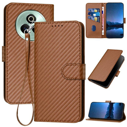 YX0070 Carbon Fiber Buckle Leather Phone Case with Lanyard, For Realme C71 India, For Realme 15 5G / 15 Pro 5G, For Realme GT 7 India, For Realme 14 / P3 5G Global, For Realme P3 Ultra 5G, For Realme P3 Pro, For Realme 14 Pro+, For Realme 14 Pro       ...
