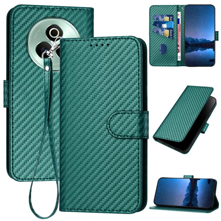 YX0070 Carbon Fiber Buckle Leather Phone Case with Lanyard, For Realme C71 India, For Realme 15 5G / 15 Pro 5G, For Realme GT 7 India, For Realme 14 / P3 5G Global, For Realme P3 Ultra 5G, For Realme P3 Pro, For Realme 14 Pro+, For Realme 14 Pro       ...