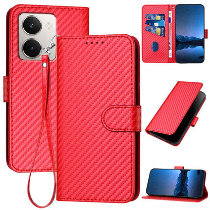 YX0070 Carbon Fiber Buckle Leather Phone Case with Lanyard, For Realme C71 India, For Realme 15 5G / 15 Pro 5G, For Realme GT 7 India, For Realme 14 / P3 5G Global, For Realme P3 Ultra 5G, For Realme P3 Pro, For Realme 14 Pro+, For Realme 14 Pro       ...