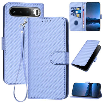 YX0070 Carbon Fiber Buckle Leather Phone Case with Lanyard, For Realme 16T 5G, For Realme C100 4G, For Realme P4 Power 5G, For Realme Note 80 4G, For Realme Neo8 5G, For Realme 16 5G, For Realme 16 Pro+ 5G Global, For Realme 16 Pro 5G Global           ...