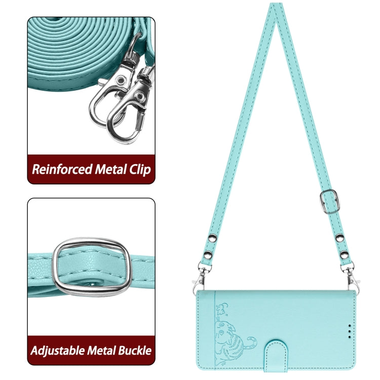 Cat Rat Embossed Pattern RFID Leather Phone Case with Lanyard, For Tecno Spark GO 2023, For Tecno POP 7 / POP 7 Pro, For Tecno Spark 10 5G, For Tecno Spark 10C, For Tecno Spark 10 4G, For Tecno Spark 10 Pro, For Tecno Camon 19 Pro 5G, For Tecno POVA 4 ...
