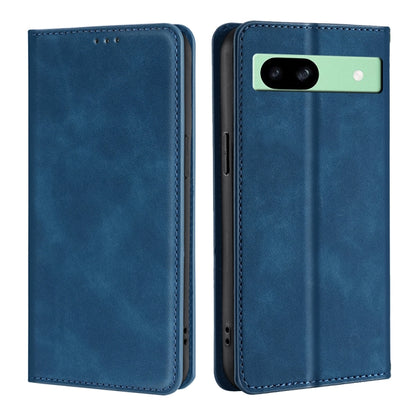 Skin Feel Magnetic Leather Phone Case, For Google Pixel 10a, For Google Pixel 9 Pro XL, For Google Pixel 9, For Google Pixel 8a