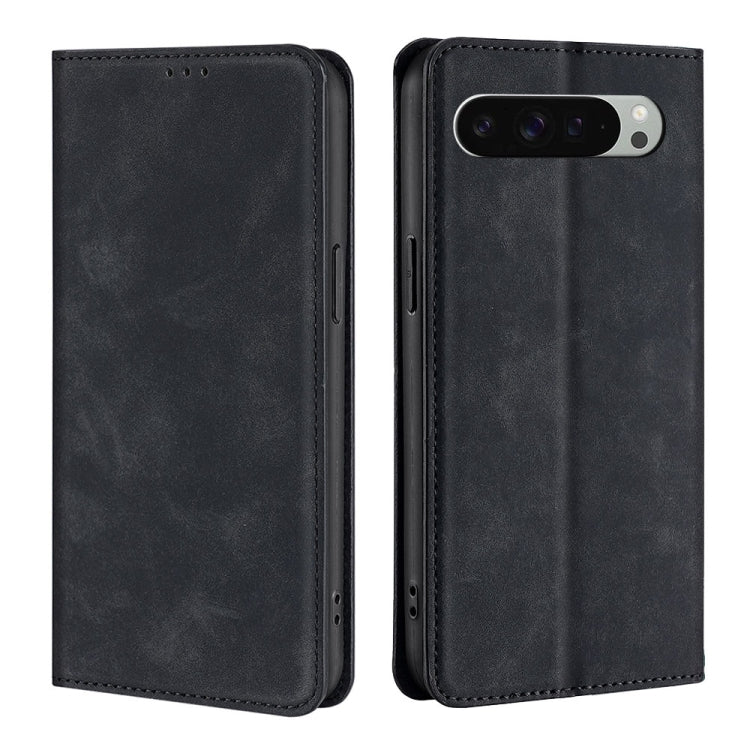 Skin Feel Magnetic Leather Phone Case, For Google Pixel 10a, For Google Pixel 9 Pro XL, For Google Pixel 9, For Google Pixel 8a
