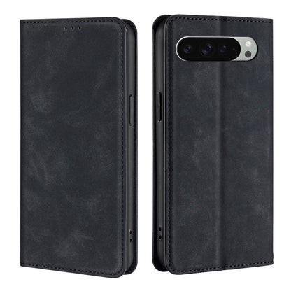Skin Feel Magnetic Leather Phone Case, For Google Pixel 10a, For Google Pixel 9 Pro XL, For Google Pixel 9, For Google Pixel 8a