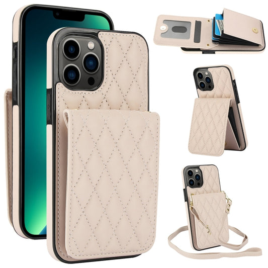 YM015 Crossbody Rhombic Card Bag RFID Phone Case, For iPhone 13 Pro Max, For iPhone 13 Pro, For iPhone 13, For iPhone 12 / 12 Pro, For iPhone 12 Pro Max, For iPhone 11 Pro Max, For iPhone 11, For iPhone 11 Pro