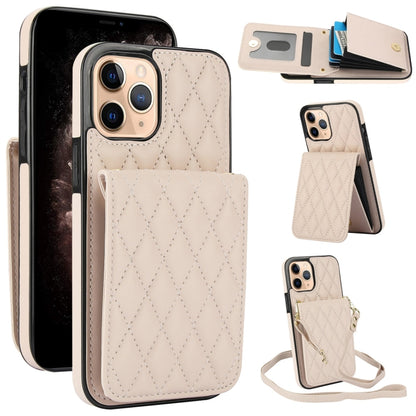 YM015 Crossbody Rhombic Card Bag RFID Phone Case, For iPhone 13 Pro Max, For iPhone 13 Pro, For iPhone 13, For iPhone 12 / 12 Pro, For iPhone 12 Pro Max, For iPhone 11 Pro Max, For iPhone 11, For iPhone 11 Pro