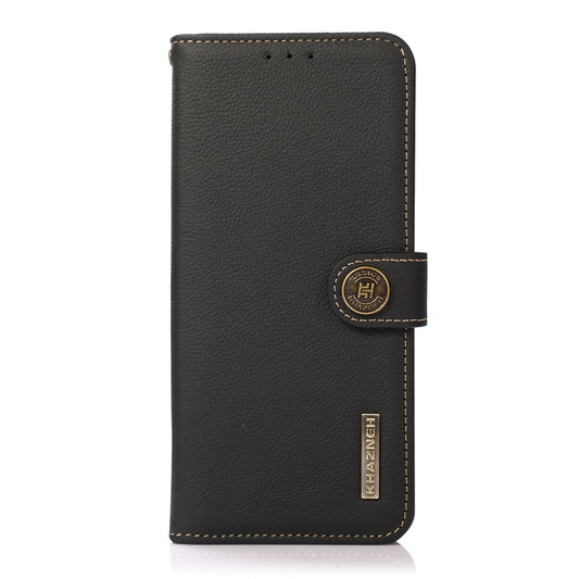 KHAZNEH Custer Genuine Leather RFID Phone Case, For iPhone 16e / 17e, For iPhone 17 Pro Max, For iPhone 17 Pro, For iPhone 17, For iPhone Air, For iPhone 16 Pro Max, For iPhone 16 Pro, For iPhone 16 Plus, For iPhone 16