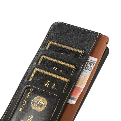 KHAZNEH Custer Genuine Leather RFID Phone Case, For iPhone 18 Pro / 17 Pro, For iPhone 18 Pro Max / 17 Pro Max, For iPhone 16e / 17e, For iPhone 17, For iPhone Air, For iPhone 16 Pro Max, For iPhone 16 Pro, For iPhone 16 Plus, For iPhone 16